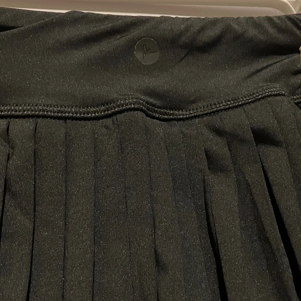 90 Degree By Reflex Black Polo and Skort Set Athletic Girls‎ Size 12